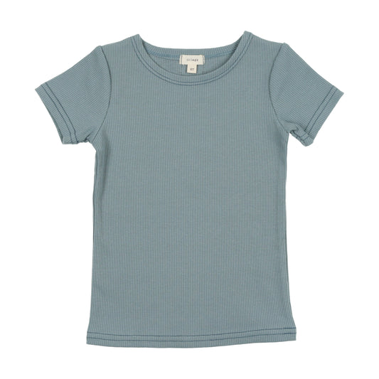 Ribbed Short Sleeve Shirt SSTEE