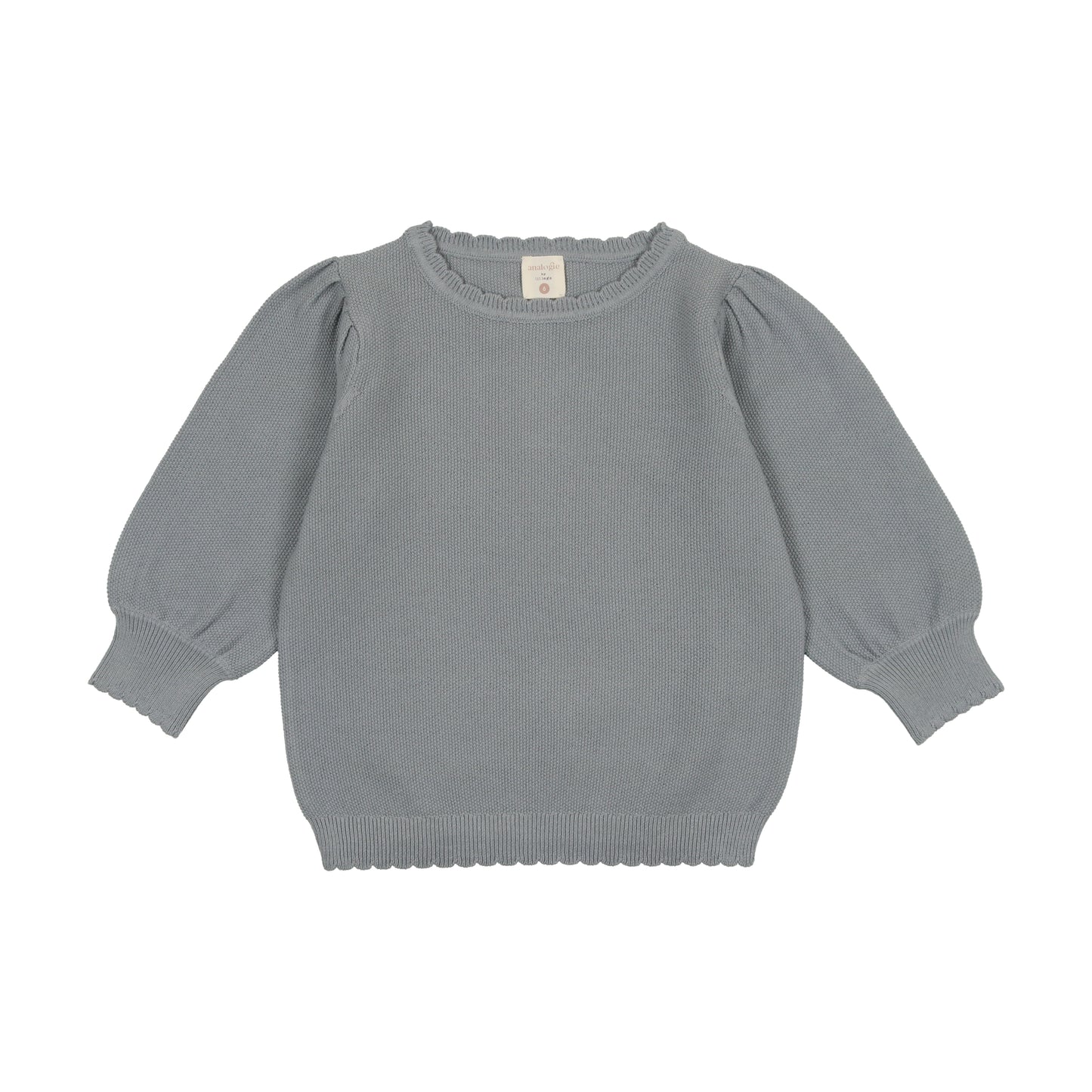 Knit Puff Sleeve Sweater TQKS