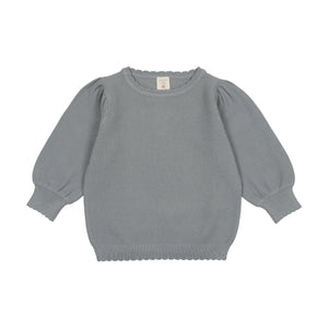 Knit Puff Sleeve Sweater TQKS