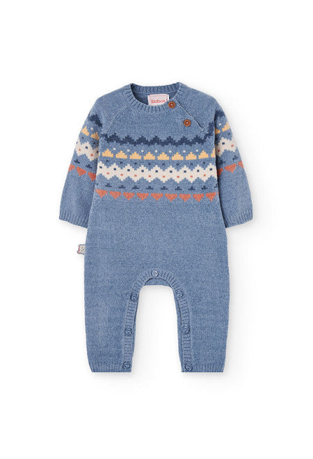 112071-8140 Knit Baby Boy One Piece