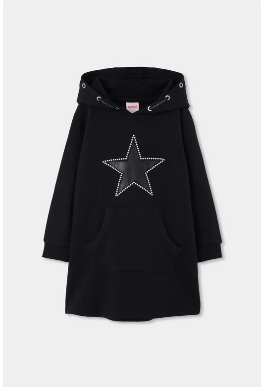 Hooded Sweatshirt Dress 434067-890