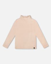 Load image into Gallery viewer, H20YG71 Brused Ribbed Mock Neck Top