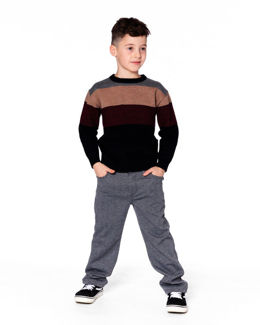 H20OBT72 Colorblock Sweater
