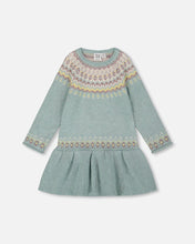 Load image into Gallery viewer, H20FT86 Knitted Dress w/ Jacquard