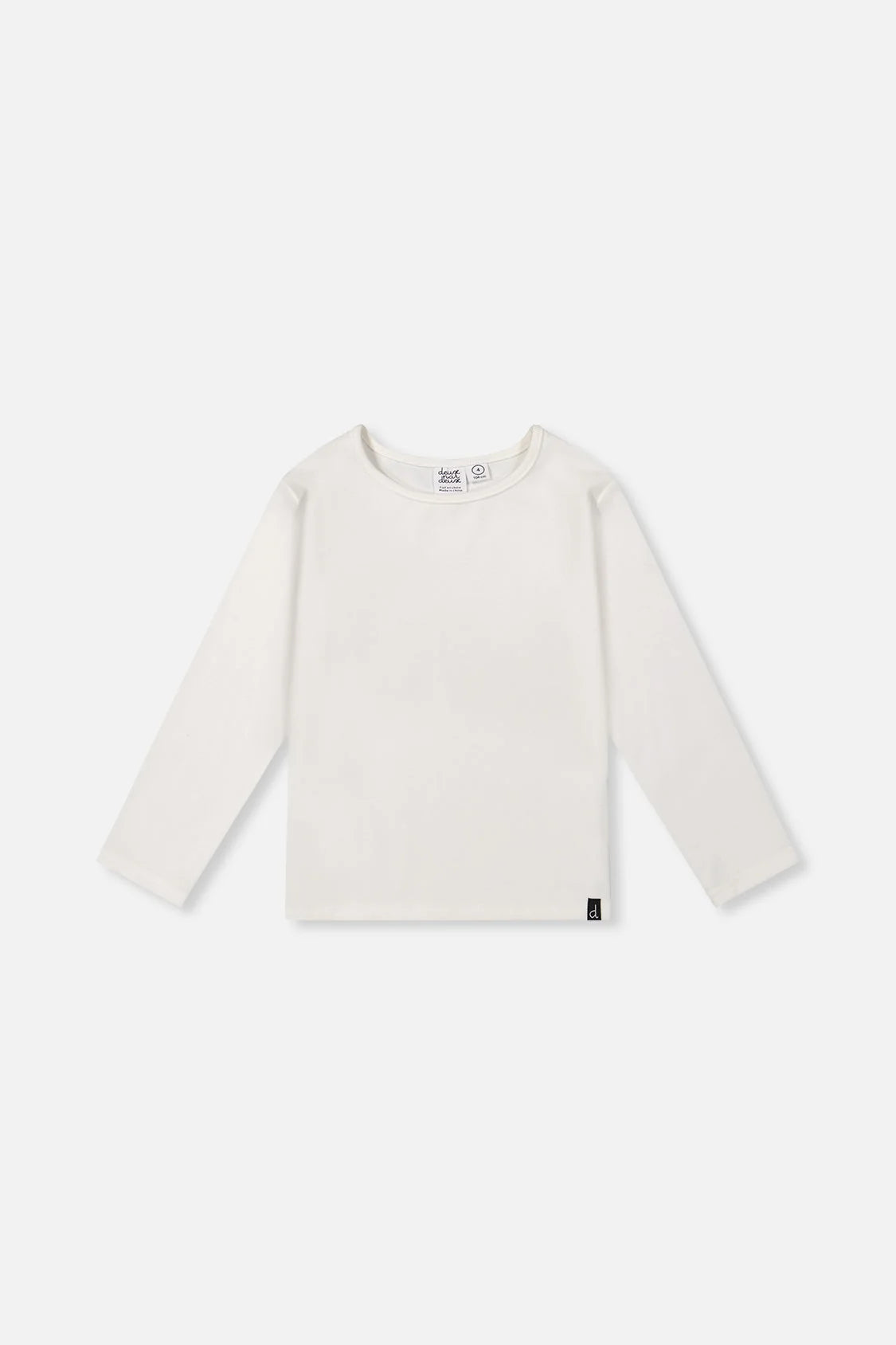 J20YG72 Brushed Rib Crew Neck Top