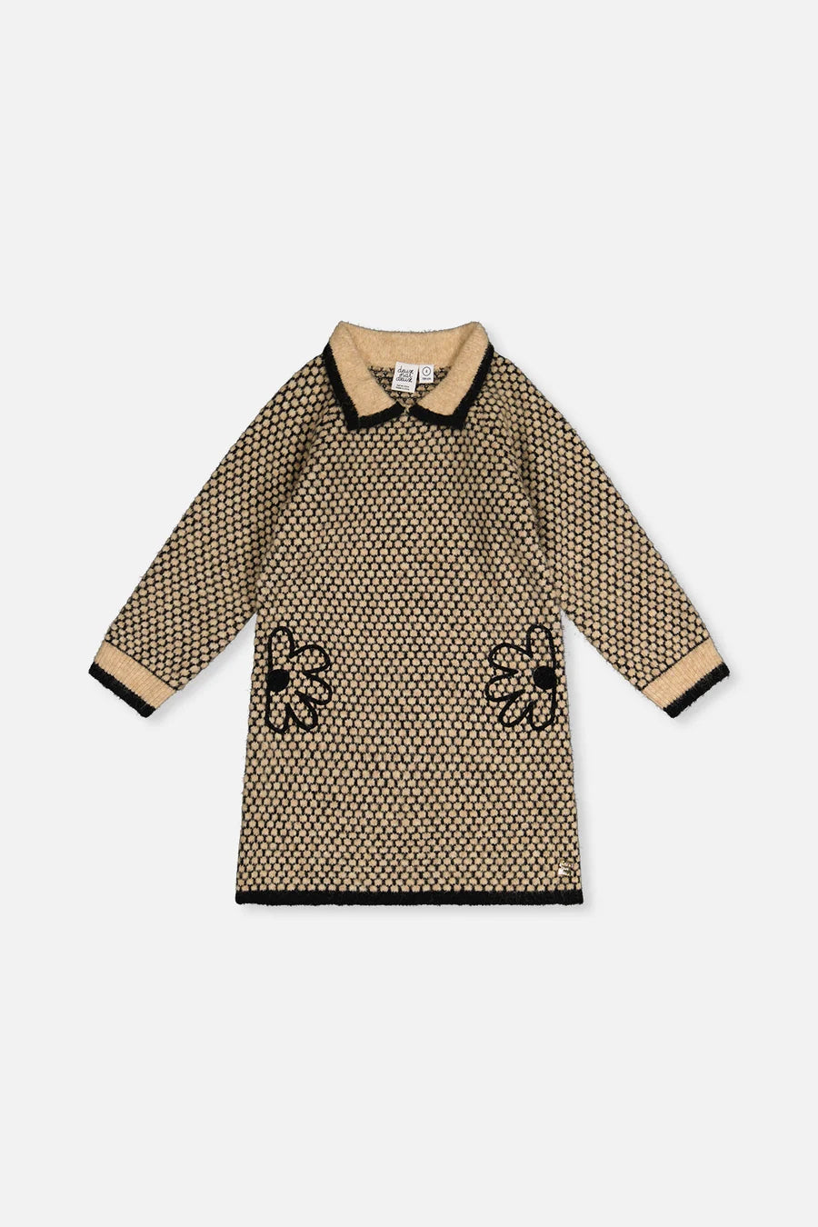 J20HT85 Knit Dress w/ Collar