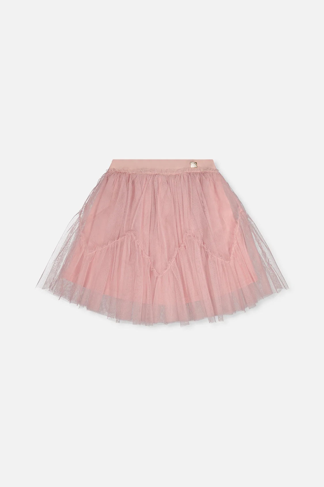 J20K80 Silver Pink Mesh Skirt