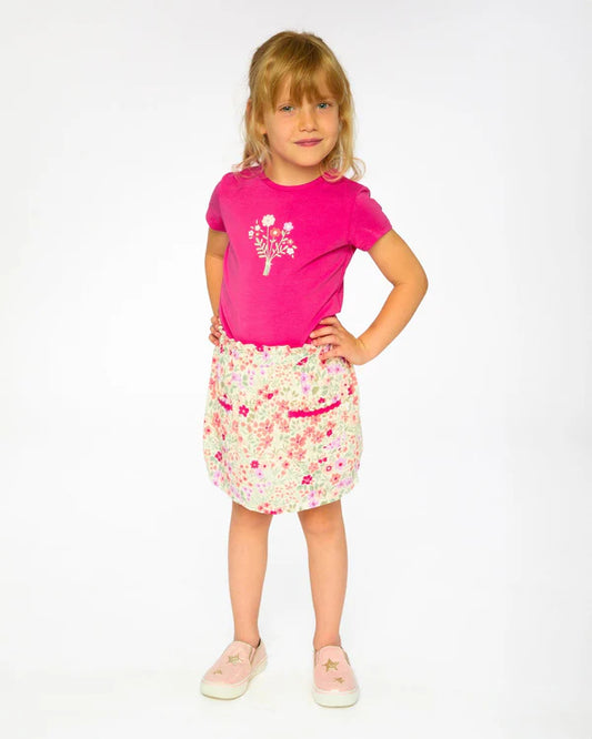 Printed Muslin Skirt H30F80