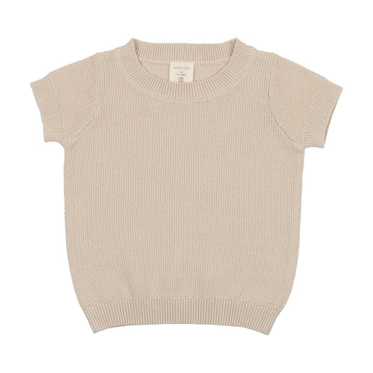 Short Sleeve Crewneck Sweater CSSS