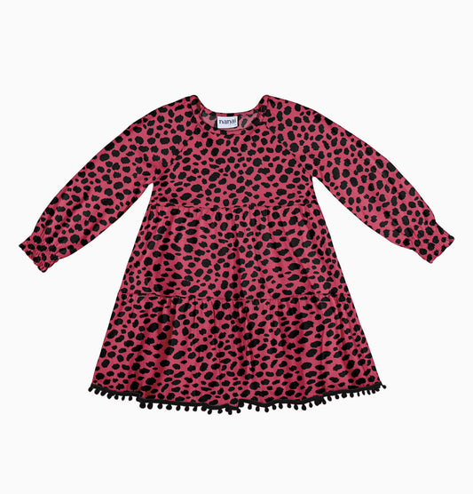 Neon Leopard Print Dress