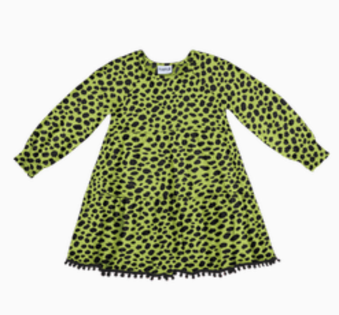 Neon Leopard Print Dress