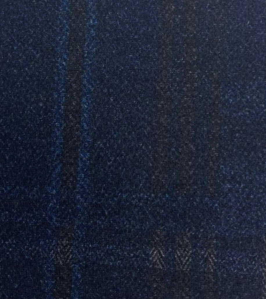 Big Plaid Stretch pants 9131-260sp