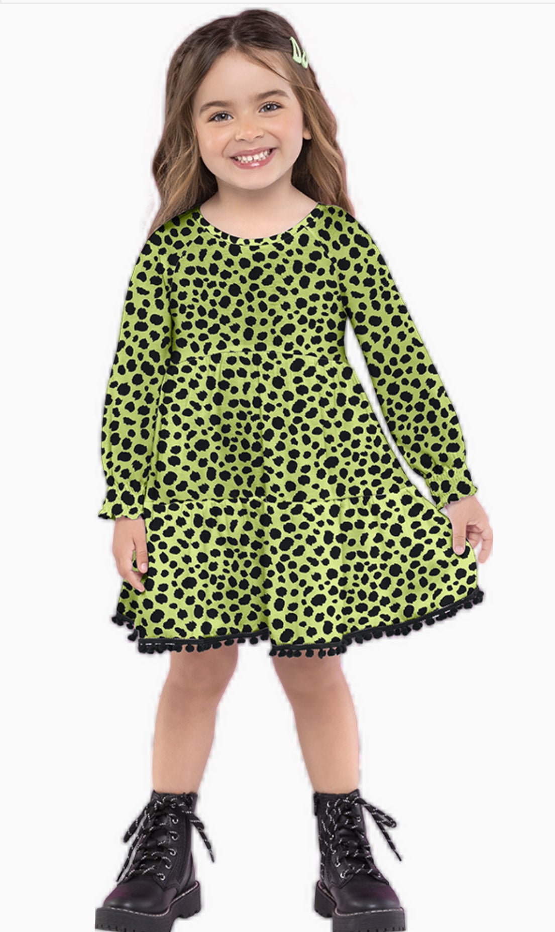 Neon Leopard Print Dress