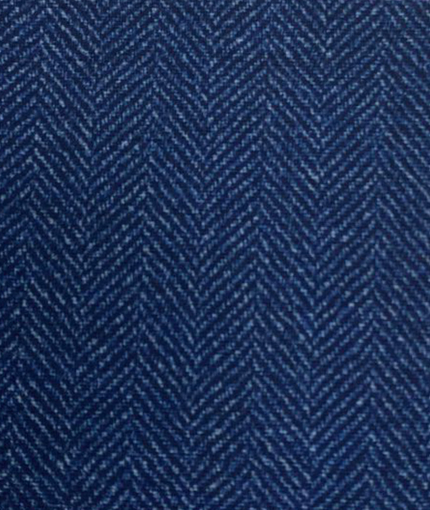 Blue Herringbone Stretch Suit 9131-262