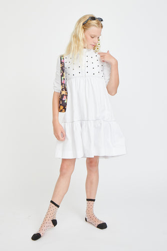 Metallic Dotted Dress 1194