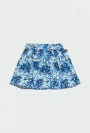 Blue Printed Skirt 434045
