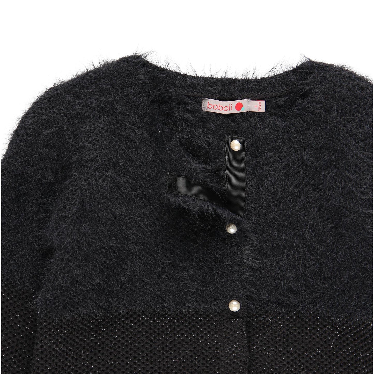 Fuzzy Detail Cardigan