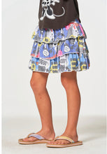 Load image into Gallery viewer, Mickey Mouse Collage Skort CHTW217-MMS027-WHT-K