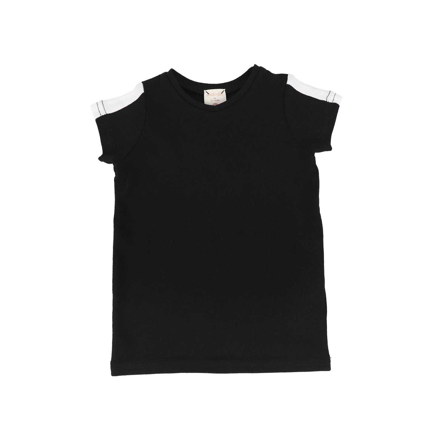 Linear Short Sleeve V-Tee