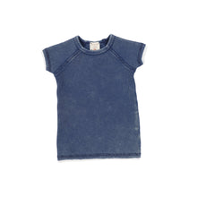 Load image into Gallery viewer, Short sleeve Denim Wash Ribbed T-shirt