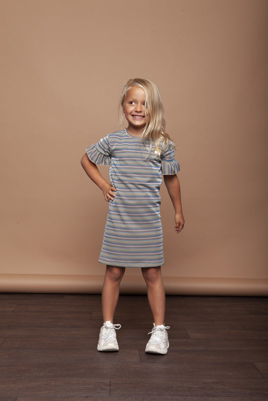 Glitter Stripe Dress