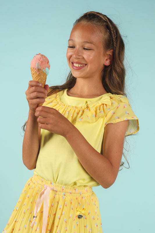 Tina Creme Glacee Skirt C303-5797