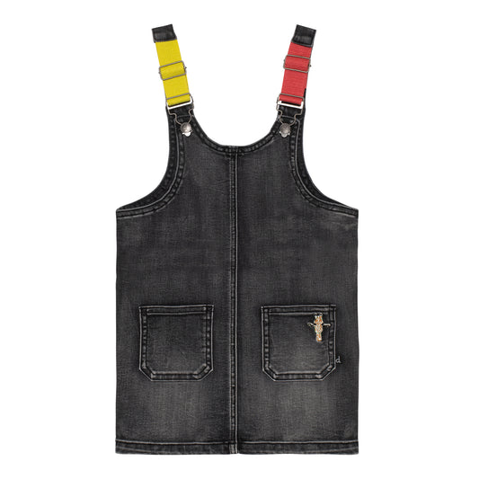Black Denim Patch Jumper C30E44