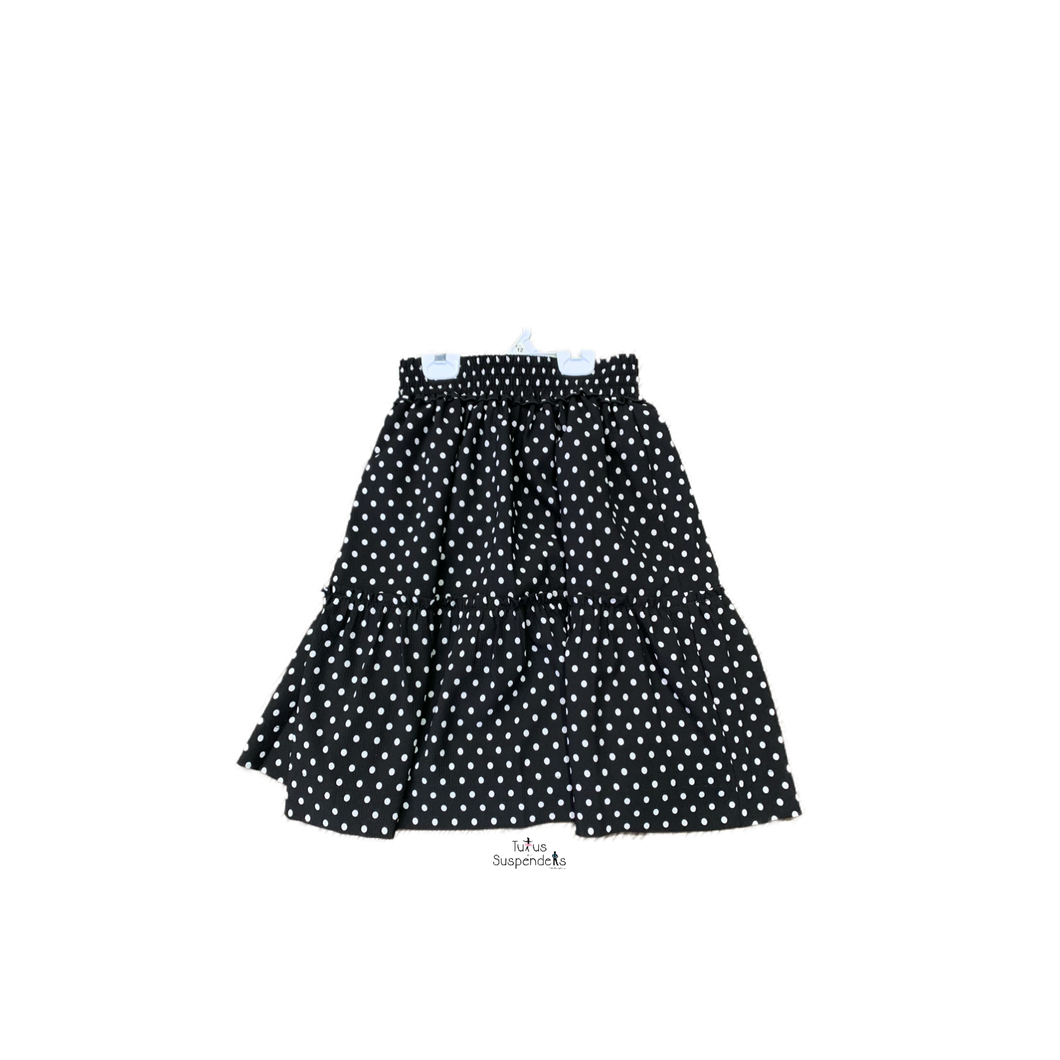 Polka Dot Print Skirt