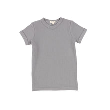 Load image into Gallery viewer, Short sleeve Ribbed V-tee