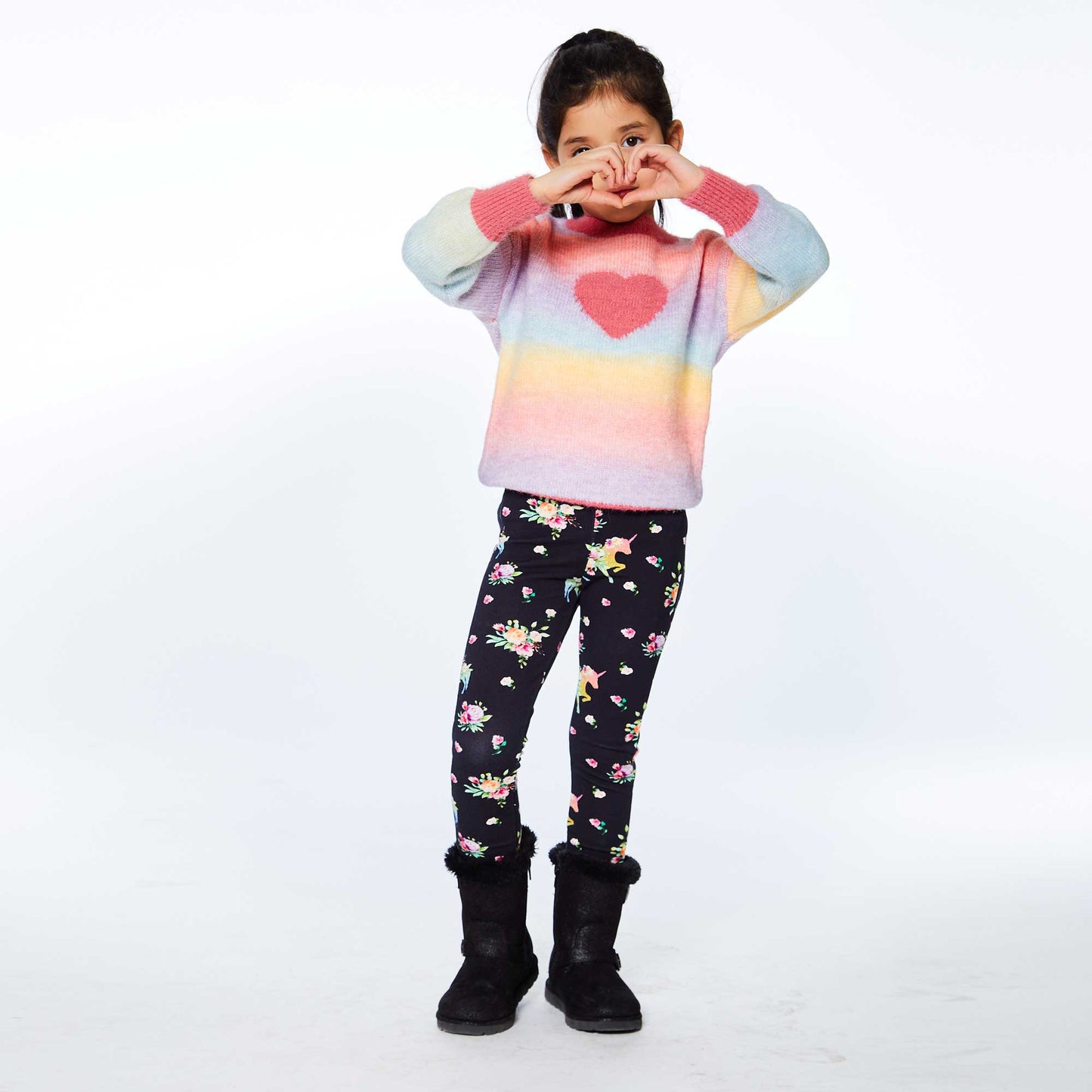 Rainbow Heart Top E20MT30