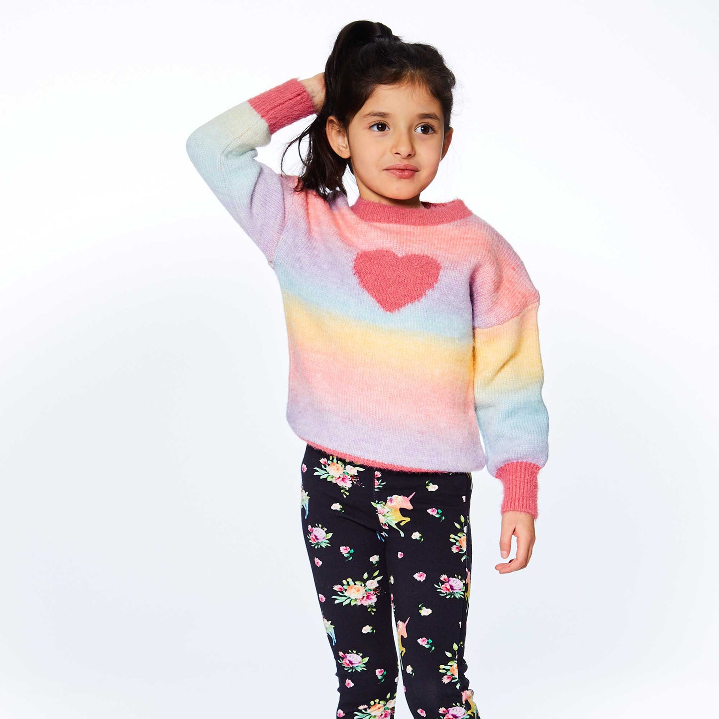 Rainbow Heart Top E20MT30