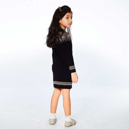 Knit Jaquard Dress  E20NGT93