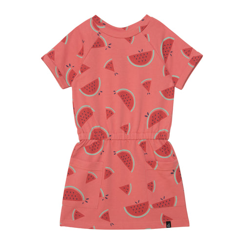 Watermelon Print Dress E30I94