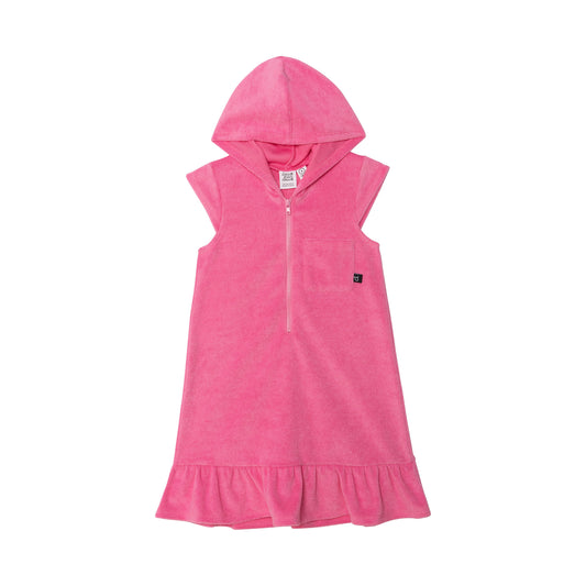 Hooded Terry Dress E30NG59