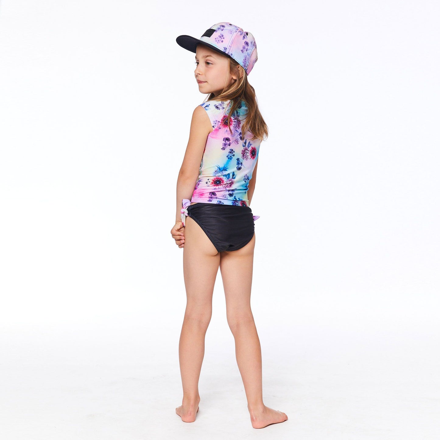 Flower Swimsuit Rash Guard E30X10