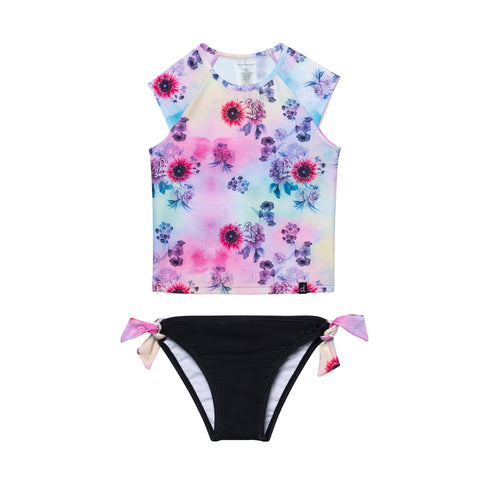 Flower Swimsuit Rash Guard E30X10