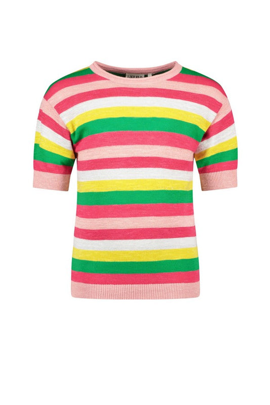 Knit Striped Top F302-5305