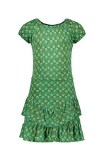 Load image into Gallery viewer, Green Floral Dress F302-5814