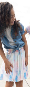 Colorful Plisse Skirt F303-5705