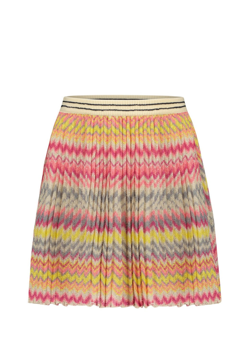 ZigZag Plisse Skirt F303-5760-250