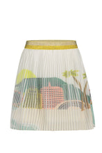 Load image into Gallery viewer, Pleated Print Skirt F303-5760-909