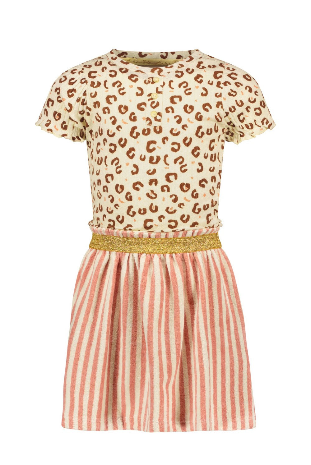 Mixed AOP Dress F303-5823