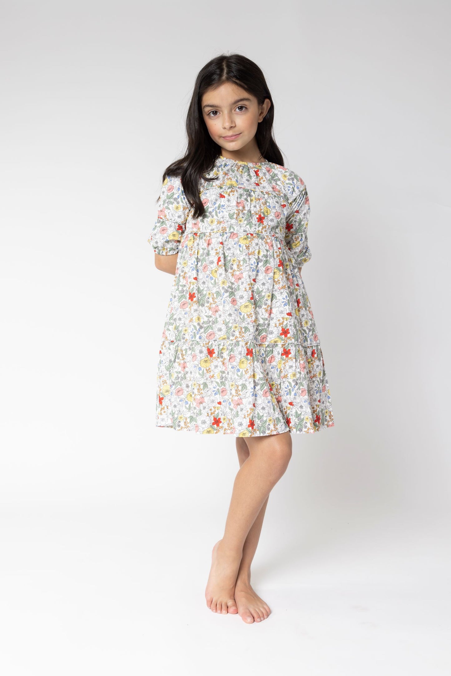 Liberty Print Dress FR23421-A
