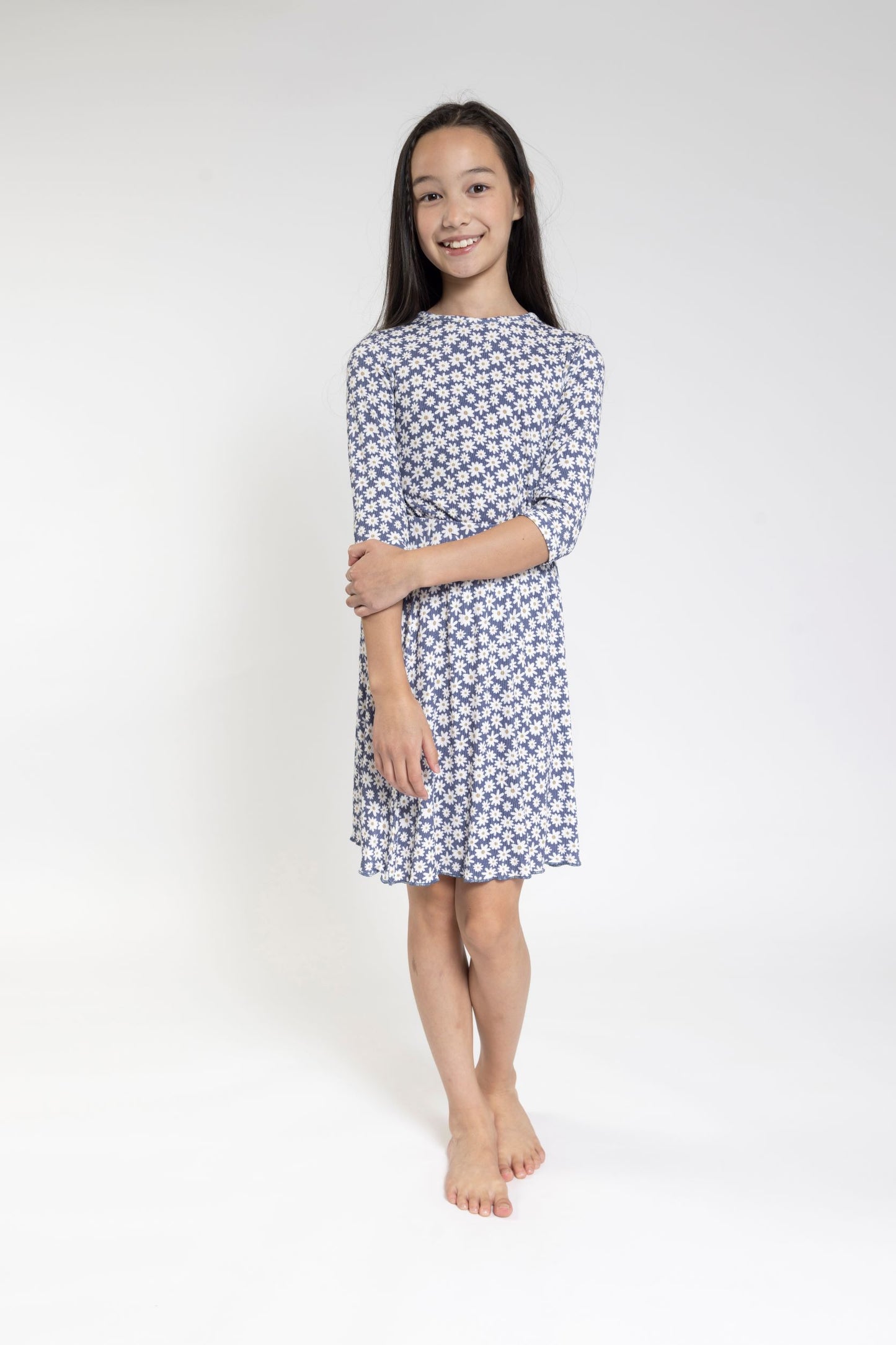 Daisy Ribbed Top FR23752 A/B