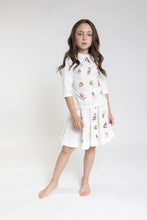 Load image into Gallery viewer, Embroidered Floral Circle Skirt  FR23780