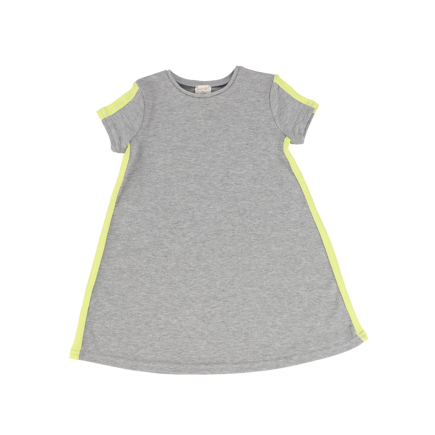 Linear Short Sleeve Dress