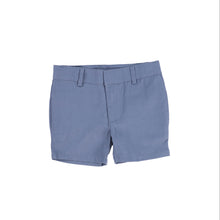 Load image into Gallery viewer, Blue Cotton Shorts