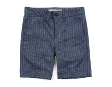 Load image into Gallery viewer, Chambray Stripe Trouser Shorts V8TS