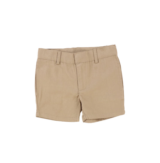 Oatmeal Cotton Shorts