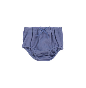 Deep Blue Ribbed Bloomers 3652